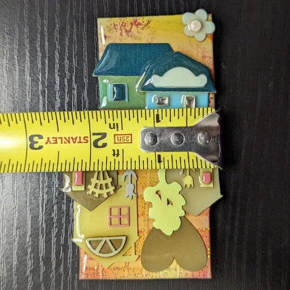 Vintage House Pins By Lucinda Lapel Shirt Pins Brooch Lot of 2 - Picture 8 of 8